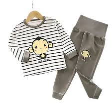 Children Down Cotton Trousers Thickened Clothing