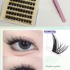 3D Self-adhesive False Eyelashes 8 Rows -Small Tweezer Tool