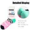 3 Pairs Men Dress Socks  Soft Classic Crew Socks For Men  Casual Men Long Work Socks Seamless Breathable Odor-resistant And Non-slip For Outdoor Sports Riding