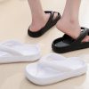 Clip Toe Shoes Eva Non-Slip Slippers Soft Sole Flip Flops Women Thick Bottom Bathroom Slides Summer