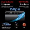 A22 Double Cylinder12V Cordless Portable Tyre Air Compressor Inflatable Digital Automatic Electric Car Tire Inflators