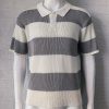Mens Clothing Summer Fashion Lapel Sweater Short Sleeve Men Clothing Men Wears