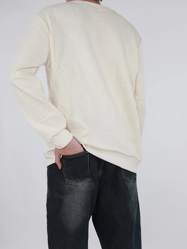 Export Quality English European And American Sizes Jacquard Round Neck Hoodie For Men And Women