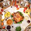 Thanksgiving Plates And Napkins Party Supplies Tableware Set