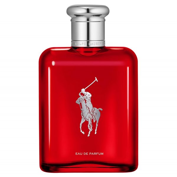 RALPH LAUREN FRAGRANCES Polo Red - Eau de Parfum - Men's Cologne - Woody & Spicy - With Ginger, Sage, and Cedarwood - Medium Intensity - 4.2 Fl Oz