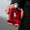 RALPH LAUREN FRAGRANCES Polo Red - Eau de Parfum - Men's Cologne - Woody & Spicy - With Ginger, Sage, and Cedarwood - Medium Intensity - 4.2 Fl Oz