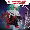 2.6ft Clown Halloween Standing Decoration