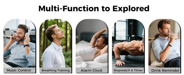 2025 New 1.55-inch Disc Smart Watch Health Tracker Health Manager