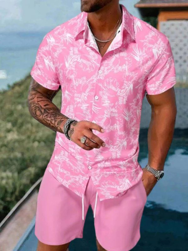 2bb8b89e-46a9-48d8-a4e7-2df1b4debb5c.jpg Lapel 3D Printed Casual Slim-fitting Type Short Sleeve Shirt Outfit