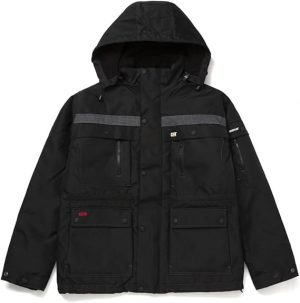 CAT Parka pesada aislada para hombre (tallas regulares y grandes y altas)