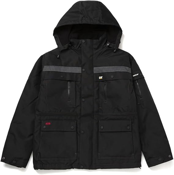 CAT Parka pesada aislada para hombre (tallas regulares y grandes y altas)