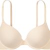 51nBgJ-hEGL._AC_SX679_ Victoria's Secret Brasier de camiseta rosa para mujer con forro ligero para mujer (32A-40DDD)