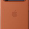 Apple iPhone 17 Pro Max Silicone Case with MagSafe and Camera Control: Lightweight Phone Case, Wireless Charging Compatible, Smooth Matte Finish; Terra Cotta