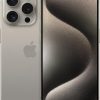 Apple iPhone 15 Pro Max, 512GB, Natural Titanium - Unlocked (Renewed)