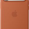 Apple iPhone 17 Pro Max Silicone Case with MagSafe and Camera Control: Lightweight Phone Case, Wireless Charging Compatible, Smooth Matte Finish; Terra Cotta