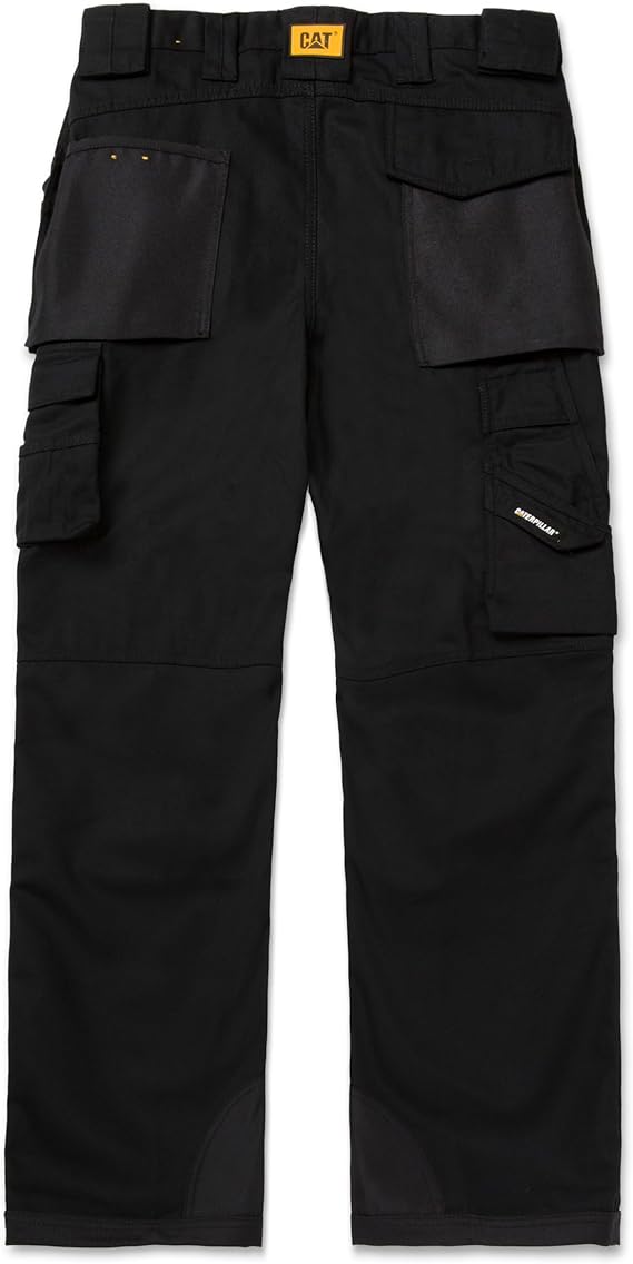 Caterpillar mens Trademark Work Pants Built from Tough Canvas Fabric With Cargo Space, Classic Fit