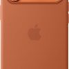 Apple iPhone 17 Pro Max Silicone Case with MagSafe and Camera Control: Lightweight Phone Case, Wireless Charging Compatible, Smooth Matte Finish; Terra Cotta
