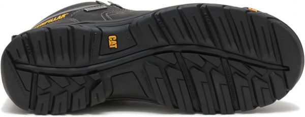 CAT Botas de trabajo impermeables con punta de acero para hombre