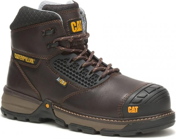 61rYMCTmKqL._AC_SY695_ CAT Footwear Botas de construcción para hombre Excavator Superlite Cool Composite Toe