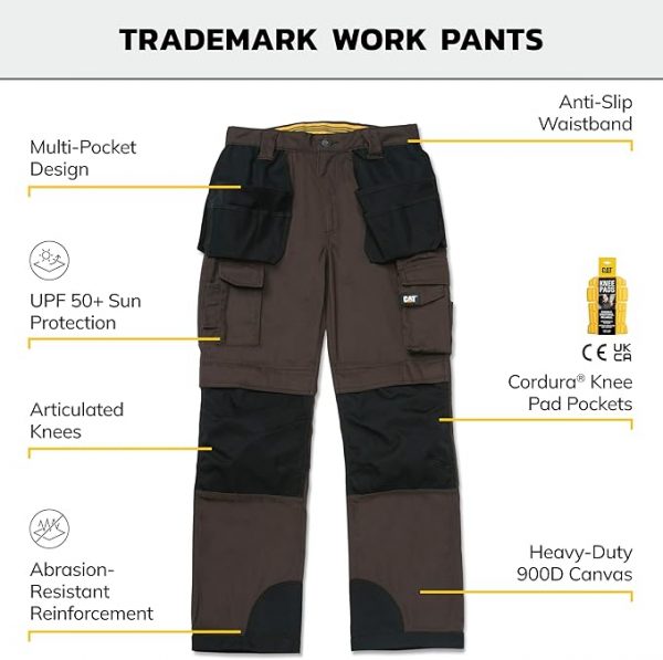 Caterpillar - Pantalón tradicionales de hombre (tallas normales y grandes)