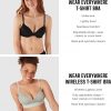 715AjbgaDtL._AC_SX679_ Victoria's Secret Brasier de camiseta rosa para mujer con forro ligero para mujer (32A-40DDD)