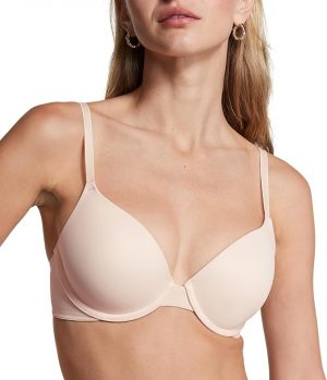 Victoria's Secret Brasier de camiseta rosa para mujer con forro ligero para mujer (32A-40DDD)