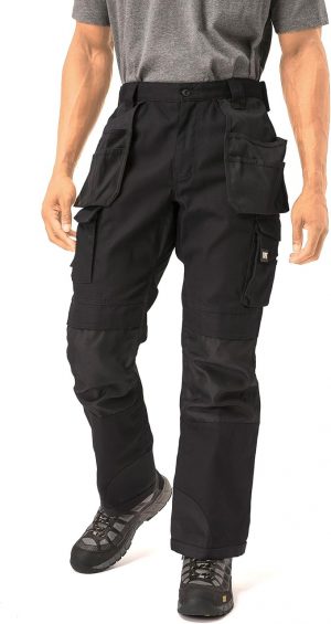 Caterpillar mens Trademark Work Pants Built from Tough Canvas Fabric With Cargo Space, Classic Fit