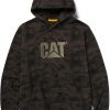 Caterpillar Sudadera con capucha para hombre