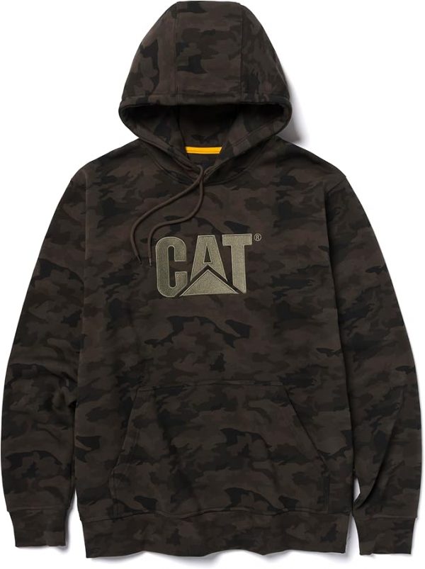 Caterpillar Sudadera con capucha para hombre