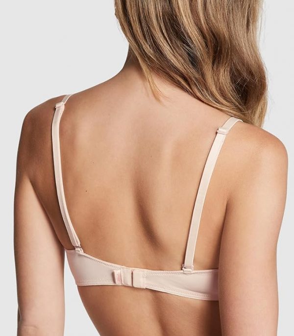 71rqSlLyFkL._AC_SX679_ Victoria's Secret Brasier de camiseta rosa para mujer con forro ligero para mujer (32A-40DDD)