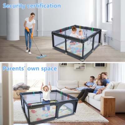 71 X 59 Baby Playard Cloth Playpen Removable Enclosures For Indoor And Outdoor Use Care For Children And Pets