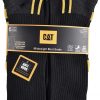 Caterpillar Paquete de 6 calcetines de media amortiguación para hombre