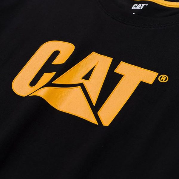 Caterpillar Camiseta con logotipo Tm para hombre