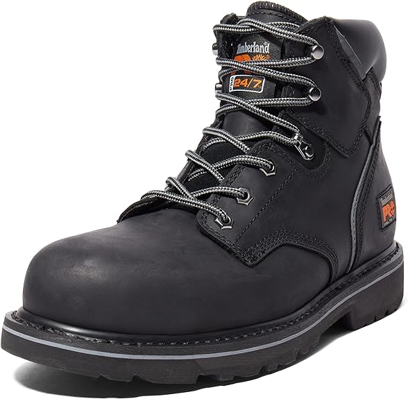 81qvJClxD+L._AC_SY575_ Timberland PRO Pit Boss - Bota de trabajo industrial con punta de seguridad de acero de 6 pulgadas para hombre