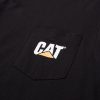 Caterpillar Camiseta sin mangas con bolsillo para hombre