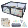 71 X 59 Baby Playard Cloth Playpen Removable Enclosures For Indoor And Outdoor Use Care For Children And Pets