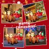 7.2 Feet Christmas Decoration Christmas Inflatable Santa Rides Sled,Amazon And Temu Banned Sales, No Shipping On Weekends.
