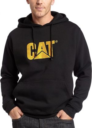Caterpillar Sudadera con capucha para hombre (tallas regulares y grandes)