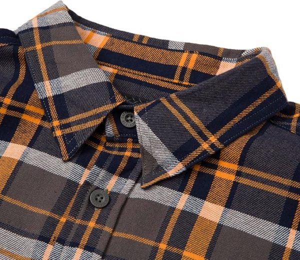 CAT Camisa de franela 1020008 para hombre