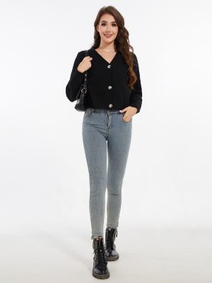 a376b52d-65a6-4c54-9259-6e15de4fd30c.jpg Women's Long Sleeved Striped Cardigan Sweater Top