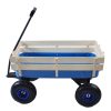 addb0f9a-1d5b-4654-a74b-cc1c9296745a.jpg Outdoor Wagon All Terrain Pulling W Wood Railing Air Tires Children Kid Garden