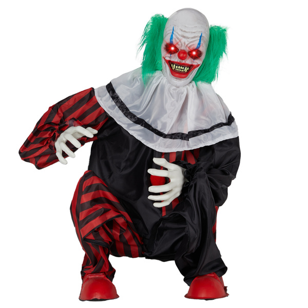 2.6ft Clown Halloween Standing Decoration