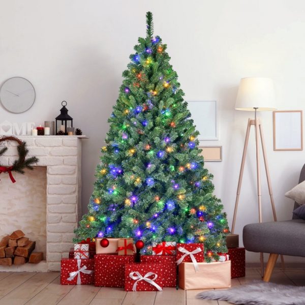 bf9bb05e-2a71-422e-a88e-e77f7bd67f6c.jpg PVC Christmas Tree, Christmas Decorations, With Lights