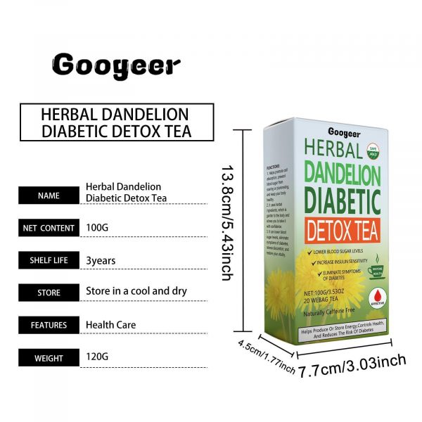 GUGOL Herbal Detoxifying Tea Bags Herbal Detoxifying Tea Bags For Body Care