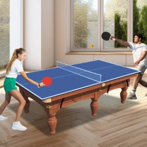 7ft  Mid-Size Ping Pong Conversion Top Foldable  Portable Table Tennis Table Top For Indoor Games