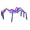 3ft Prism Spider, Illusion, 340 Purple Copper Wire Light, 4.5V 3.6W Halloween Standing Decoration US Specification