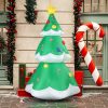 6.9ft Christmas Tree With 4 LED Light Bundles And Pocket Inflatable Decoration