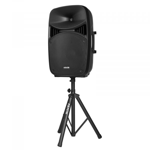 2 X 15 In Speakers Portable PA System 2000W Mixer Bluetooth Mic For DJ Party