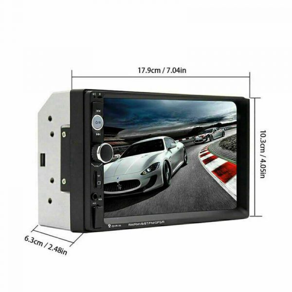 2eabdfbd-070a-4465-99bd-2d4fee726c3d.jpg AUX Car MP5 Player Double 2DIN Bluetooth Touch Screen Stereo Radio USB Camera