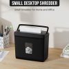 Woolsche 5 Sheet Cross Cut Paper Shredder For Home Use, Jam Proof